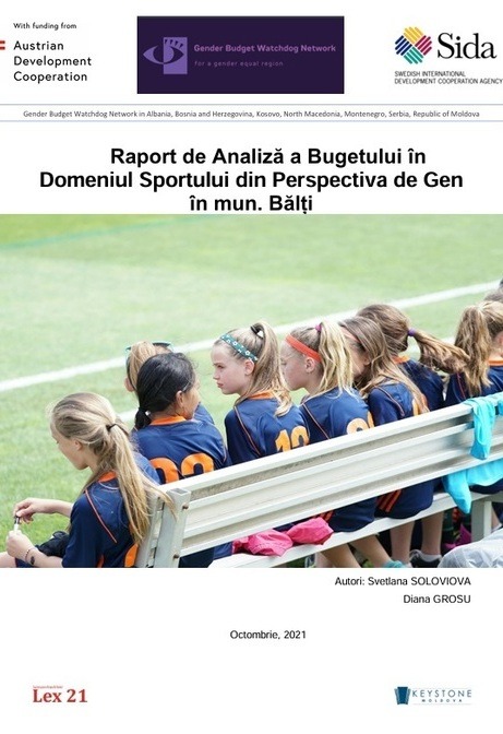 Raport de Analiză a Bugetului în Domeniul Sportului din Perspectiva de Gen în mun. Bălți